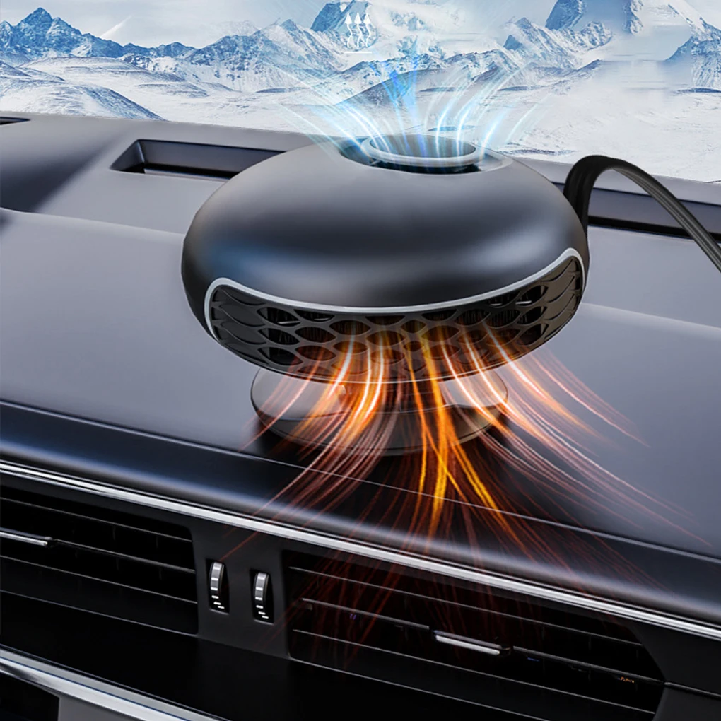 12V 150W Car Heater 360° Rotatable Electric Heater Plugs Into Cigarette Lighter Heating Cooling Fan Windshield Defroster
12V 150W Car Heater 360° Rotatable Electric Heater Plugs Into Cigarette Lighter Heating Cooling Fan Windshield Defroster