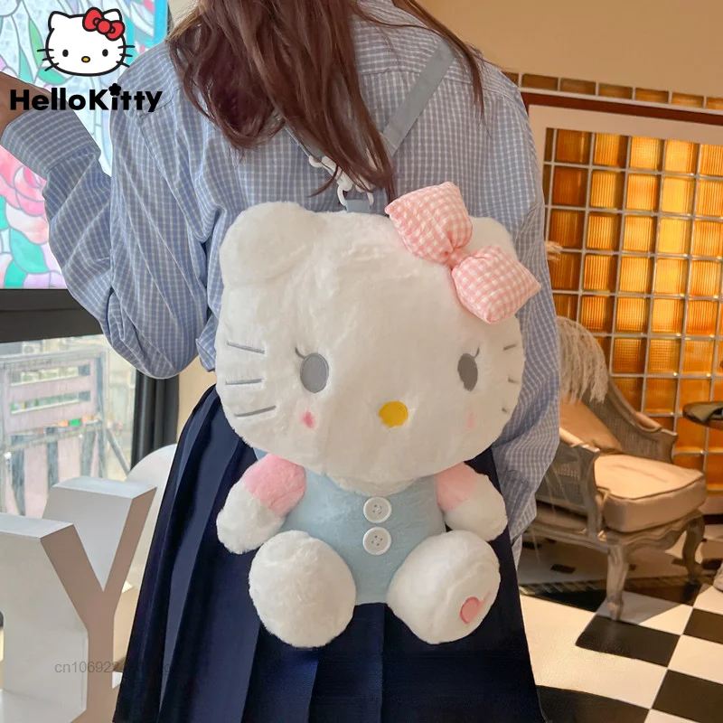 Sanrio Hello Kitty Plush Doll Bags Korean Cute Purses Shoulder Bag Luxury Handbags Y2k Girls Cartoon Backpacks Children Gifts
Sanrio Hello Kitty Plush Doll Bags Korean Cute Purses Shoulder Bag Luxury Handbags Y2k Girls Cartoon Backpacks Children Gifts