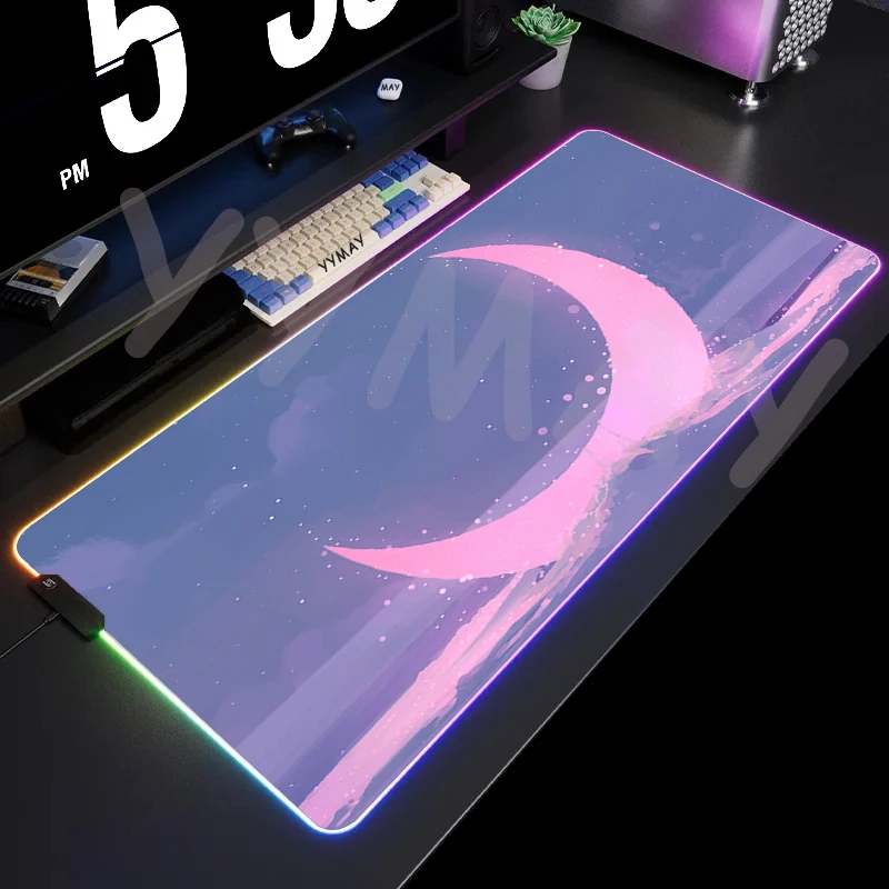 Large RGB Mouse Pad Moon Landscape XXL Gaming Mousepad LED Mouse Mat Gamer Mousepads Luminous Table Mats Desk Pads With Backlit
Large RGB Mouse Pad Moon Landscape XXL Gaming Mousepad LED Mouse Mat Gamer Mousepads Luminous Table Mats Desk Pads With Backlit