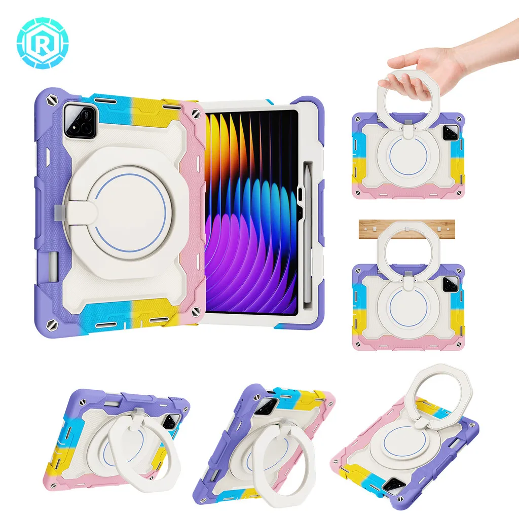Для XiaoMi Pad 7 Pro 7 11,2 дюйма Mi Pad 6 11 5 5Pro 11 Redmi Pad SE 8,7 SE 11 10,61 Чехол с вращением Портативный бронированный силиконовый корпус
Для XiaoMi Pad 7 Pro 7 11,2 дюйма Mi Pad 6 11 5 5Pro 11 Redmi Pad SE 8,7 SE 11 10,61 Чехол с вращением Портативный бронированный силиконовый корпус