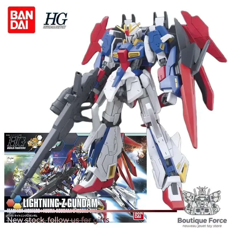 Bandai HGBF1/144 LIGHTNING Z Gundam Action Figure LIGHTNING Z Mobile Suit Plastic Model Kit Official Licensed Toy for Boys
Bandai HGBF1/144 LIGHTNING Z Gundam Action Figure LIGHTNING Z Mobile Suit Plastic Model Kit Official Licensed Toy for Boys