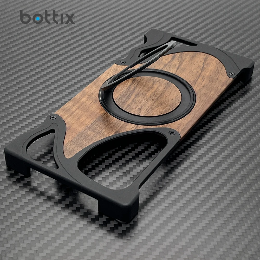 bottix Walnut Wood Cover For Samsung Galaxy S24 Ultra Metal Case Luxury Elegant Frameless S23 U Shell Skin Built-in 360 Bracket
bottix Walnut Wood Cover For Samsung Galaxy S24 Ultra Metal Case Luxury Elegant Frameless S23 U Shell Skin Built-in 360 Bracket