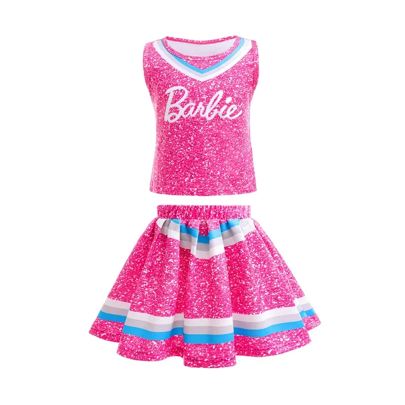 EE01 Foreign trade children's clothing dress Barbie the movie Barbie dress Children's Halloween cosplay cheerleading teamIo0!
EE01 Foreign trade children's clothing dress Barbie the movie Barbie dress Children's Halloween cosplay cheerleading teamIo0!