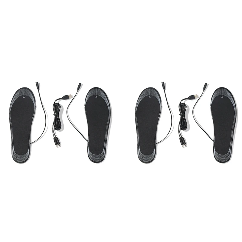 4X USB Heated Shoe Insoles Electric Foot Warming Pad Feet Warmer Sock Pad Mat Winter Outdoor Sports Heating Insoles
4X USB Heated Shoe Insoles Electric Foot Warming Pad Feet Warmer Sock Pad Mat Winter Outdoor Sports Heating Insoles
