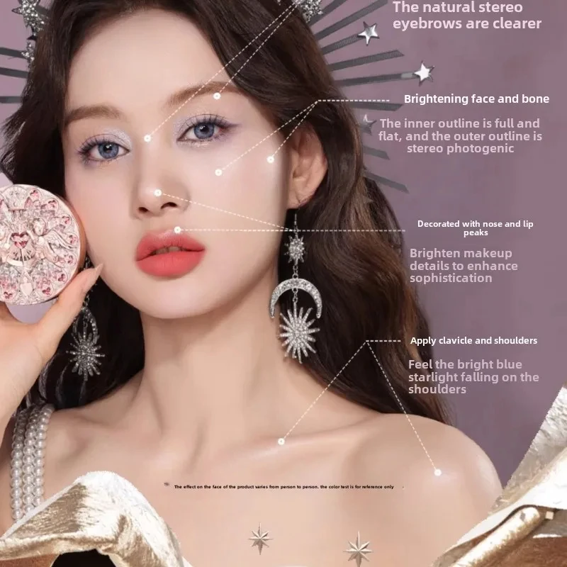 Flower Knows Little Angel Collection Relief Highlight Face Powder iluminador Makeup Contour Highlighter Palette
Flower Knows Little Angel Collection Relief Highlight Face Powder iluminador Makeup Contour Highlighter Palette