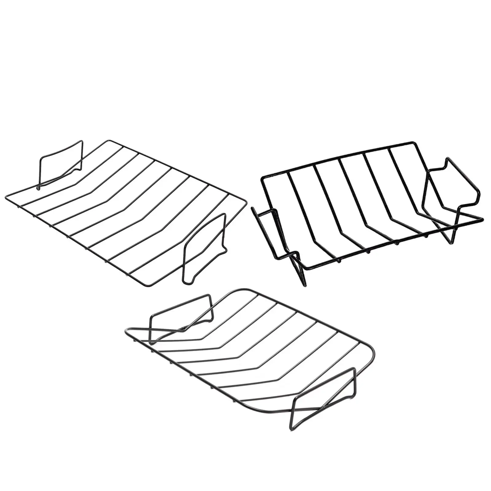 Versatile Cooking Rack Nonstick Carbon Steel Grill Accessory Roasting Stand for Barbecue Camping Picnic Terrace
Versatile Cooking Rack Nonstick Carbon Steel Grill Accessory Roasting Stand for Barbecue Camping Picnic Terrace