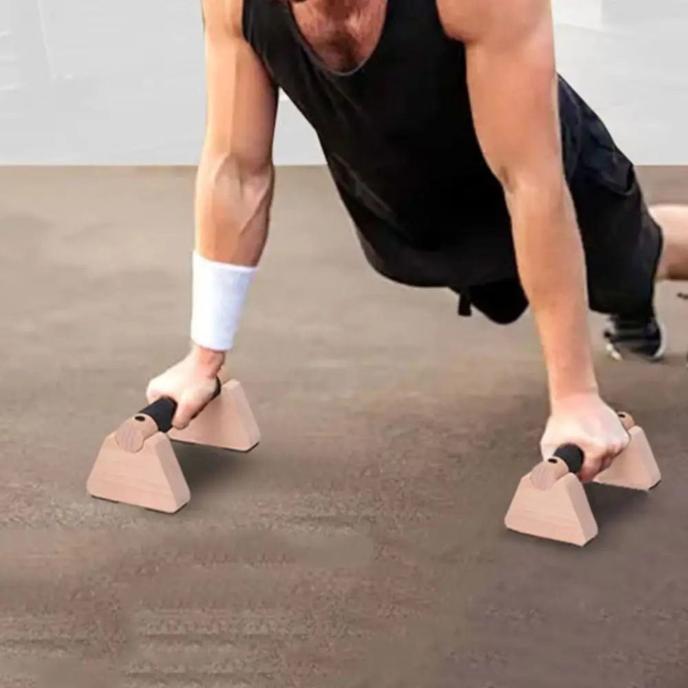 1 Pair Street Fitness Push Up Bar Thickened Handle Solid Wood Push-up Rack Pectoralis Major Stable Home Exercise Equipment Floor
1 Pair Street Fitness Push Up Bar Thickened Handle Solid Wood Push-up Rack Pectoralis Major Stable Home Exercise Equipment Floor