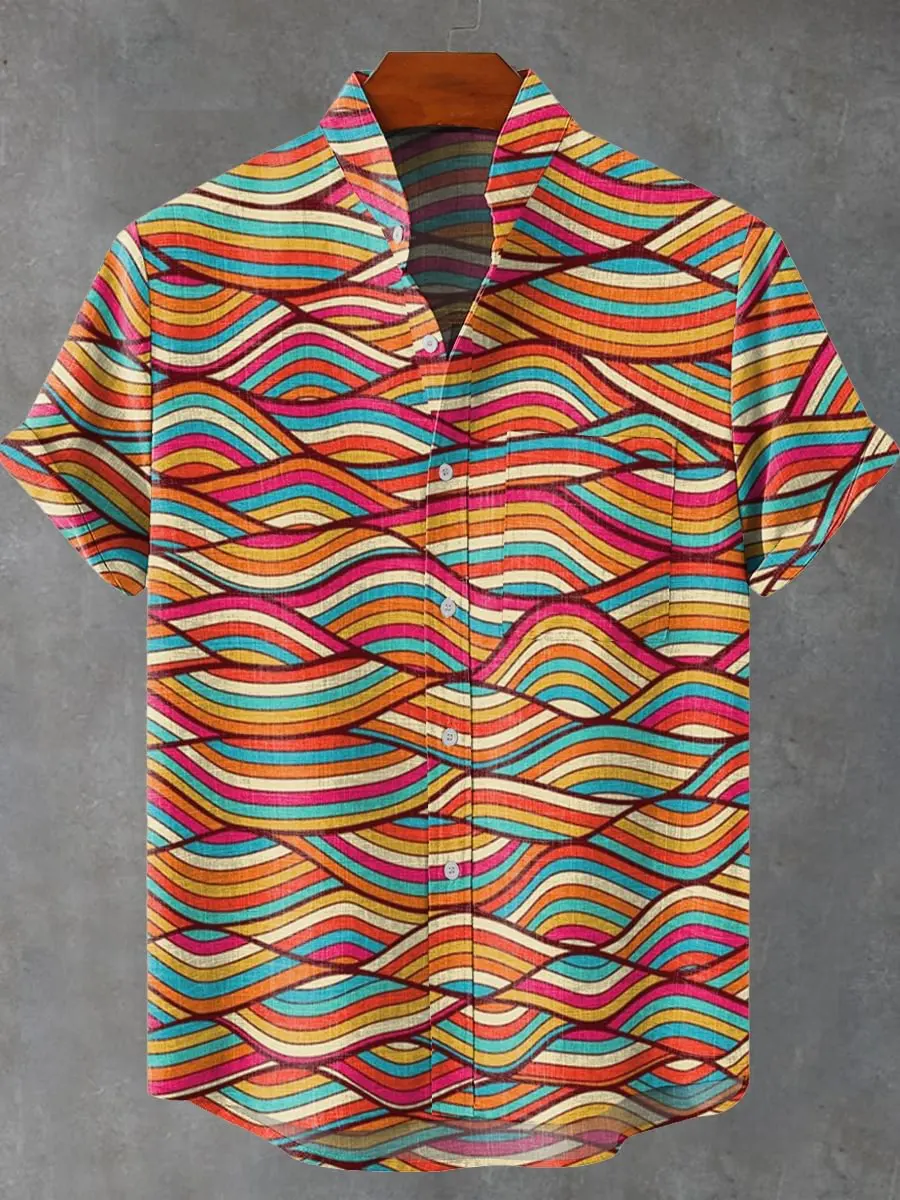Men's Short Sleeve Summer Shirt Holiday 3D Ocean Fish Short Sleeve Print Comfort Shirt Striped Shirt Men's Top
Men's Short Sleeve Summer Shirt Holiday 3D Ocean Fish Short Sleeve Print Comfort Shirt Striped Shirt Men's Top