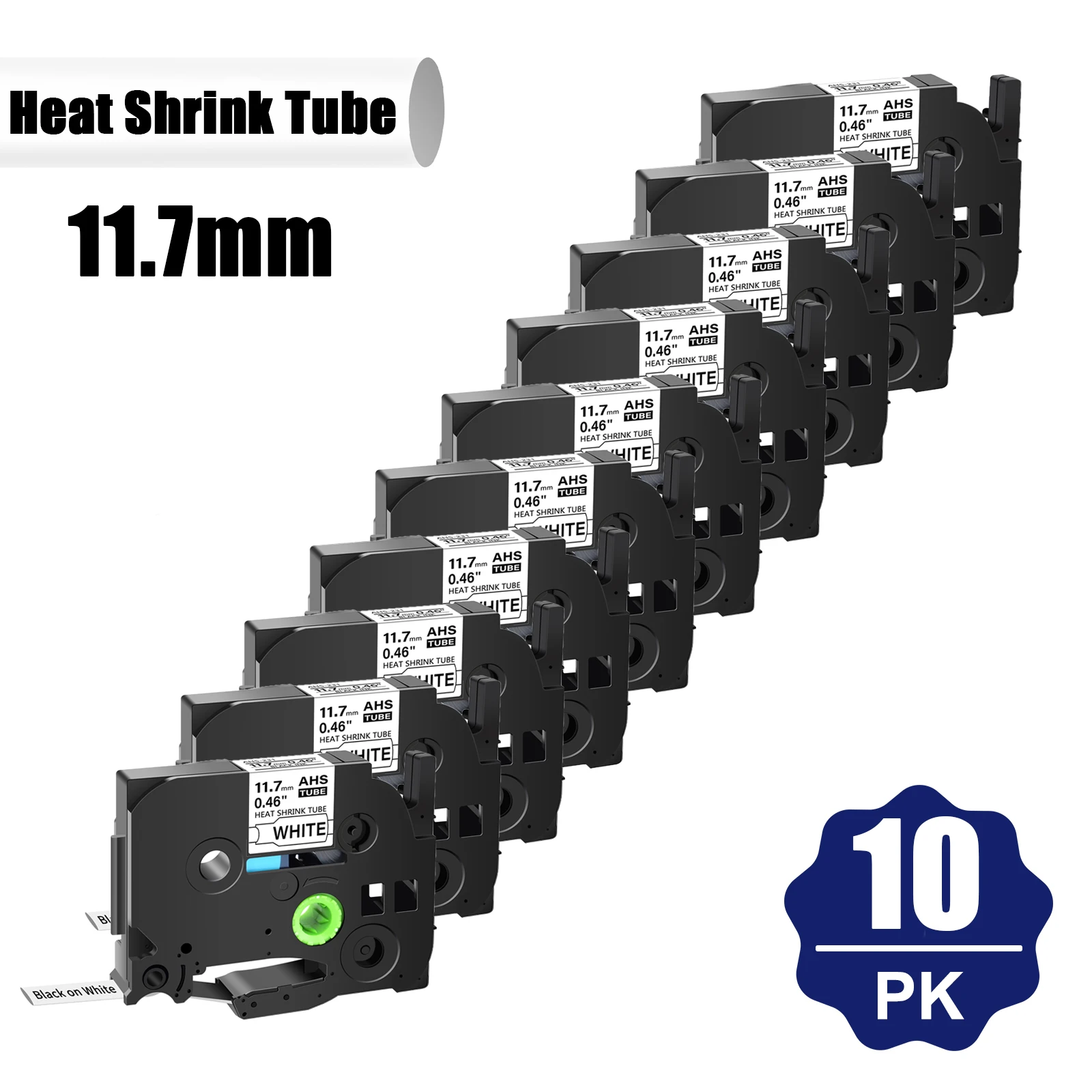 3/5/10Pcs Compatible for Brother Heat Shrink Tube Tape HSe-231 HSe-211 HSe-221 HSe-631 for P-touch PT-E550w E500 E300 P900 Label
3/5/10Pcs Compatible for Brother Heat Shrink Tube Tape HSe-231 HSe-211 HSe-221 HSe-631 for P-touch PT-E550w E500 E300 P900 Label