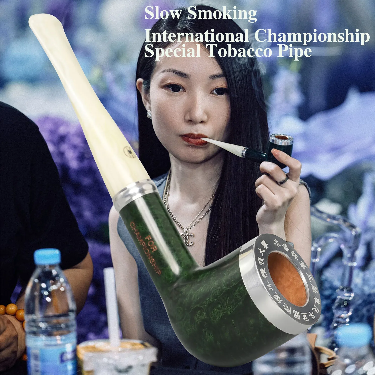 Slow Smoking International Championship Special Tobacco briar Pipe ,20mm bowl diameter, 35mm bowl depth, for 3g tobacco,box set
Slow Smoking International Championship Special Tobacco briar Pipe ,20mm bowl diameter, 35mm bowl depth, for 3g tobacco,box set