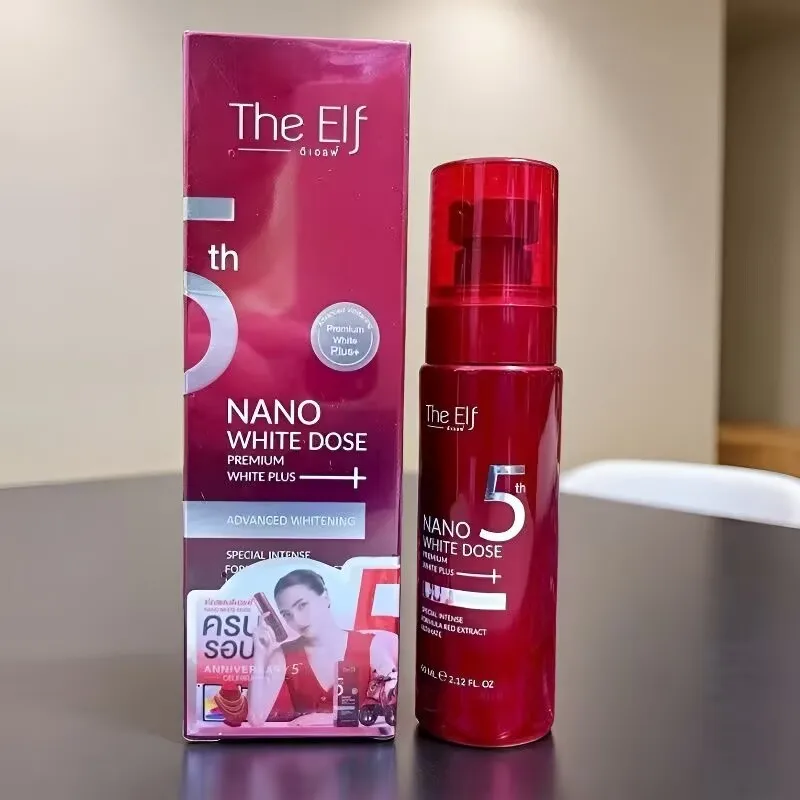 The Elf 60ml Nano White Dose Truyen Trang Giam Tham Nam for Skin Care Glow Recipe Skincare Pas Cher Whitening and Brightening
The Elf 60ml Nano White Dose Truyen Trang Giam Tham Nam for Skin Care Glow Recipe Skincare Pas Cher Whitening and Brightening