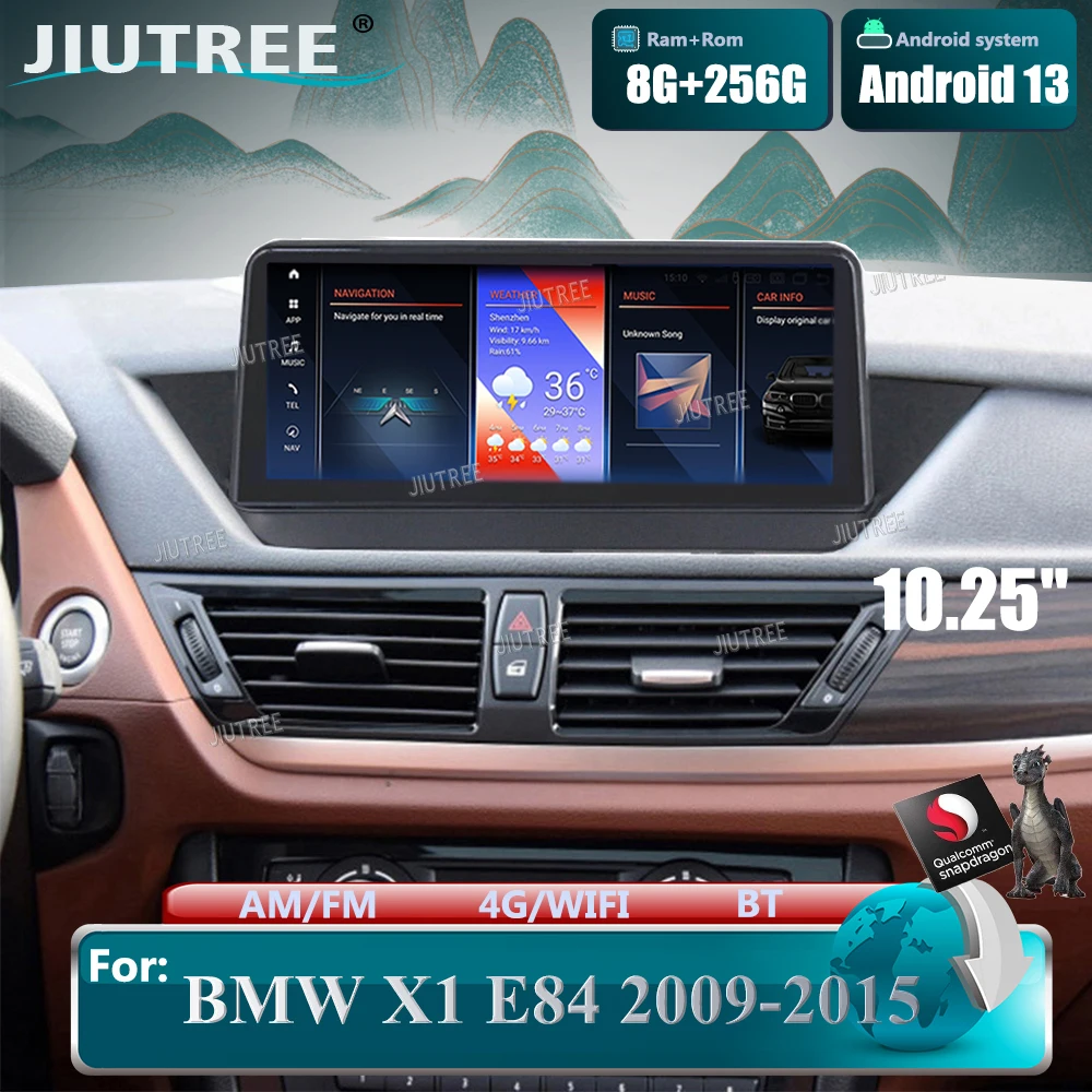 Автомагнитола на Android 13 для BMW X1 E84 2009-2015, стерео, мультимедийный проигрыватель с навигацией, GPS, 4G, автоматический экран 10,25 дюйма carplay
Автомагнитола на Android 13 для BMW X1 E84 2009-2015, стерео, мультимедийный проигрыватель с навигацией, GPS, 4G, автоматический экран 10,25 дюйма carplay