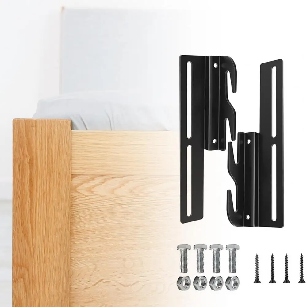 Bolt on to Hook on Bed Frame 2/4pcs Bed Frame Conversion Bracket Kit with Hardware Bolt-on to Hook-on Headboard Adapter Bed Rail
Bolt on to Hook on Bed Frame 2/4pcs Bed Frame Conversion Bracket Kit with Hardware Bolt-on to Hook-on Headboard Adapter Bed Rail