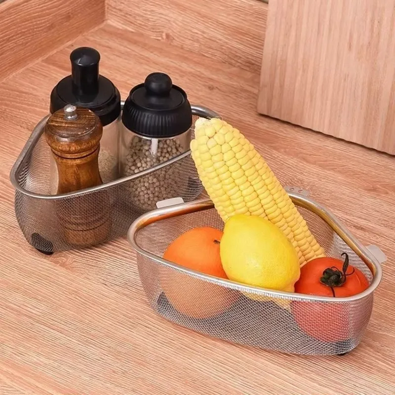 Multifunctional Triangle Filter Kitchen Sink Drain Basket Drainier Food Vegetables Fruit Storage Organizer Shelf Rack Strainers
Multifunctional Triangle Filter Kitchen Sink Drain Basket Drainier Food Vegetables Fruit Storage Organizer Shelf Rack Strainers