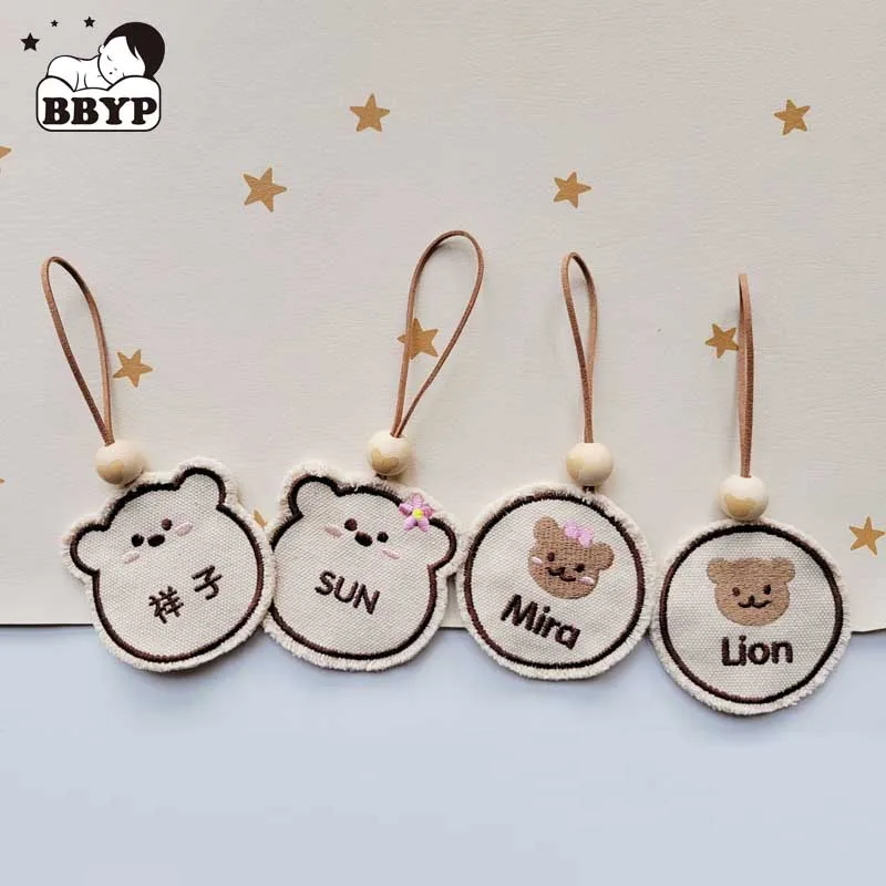 Baby Stroller Accessories Cartoon Bear Embroidery Kindergarten Customizable Name Tag Baby Pendant Luggage Tag Backpack Pendant
Baby Stroller Accessories Cartoon Bear Embroidery Kindergarten Customizable Name Tag Baby Pendant Luggage Tag Backpack Pendant