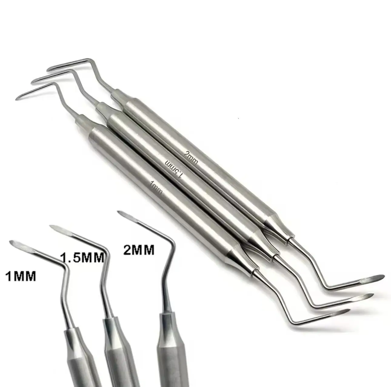 Double Ends Dental Implant Periosteal Elevator Tool for Retracting Separator dental surgical Supplies
Double Ends Dental Implant Periosteal Elevator Tool for Retracting Separator dental surgical Supplies
