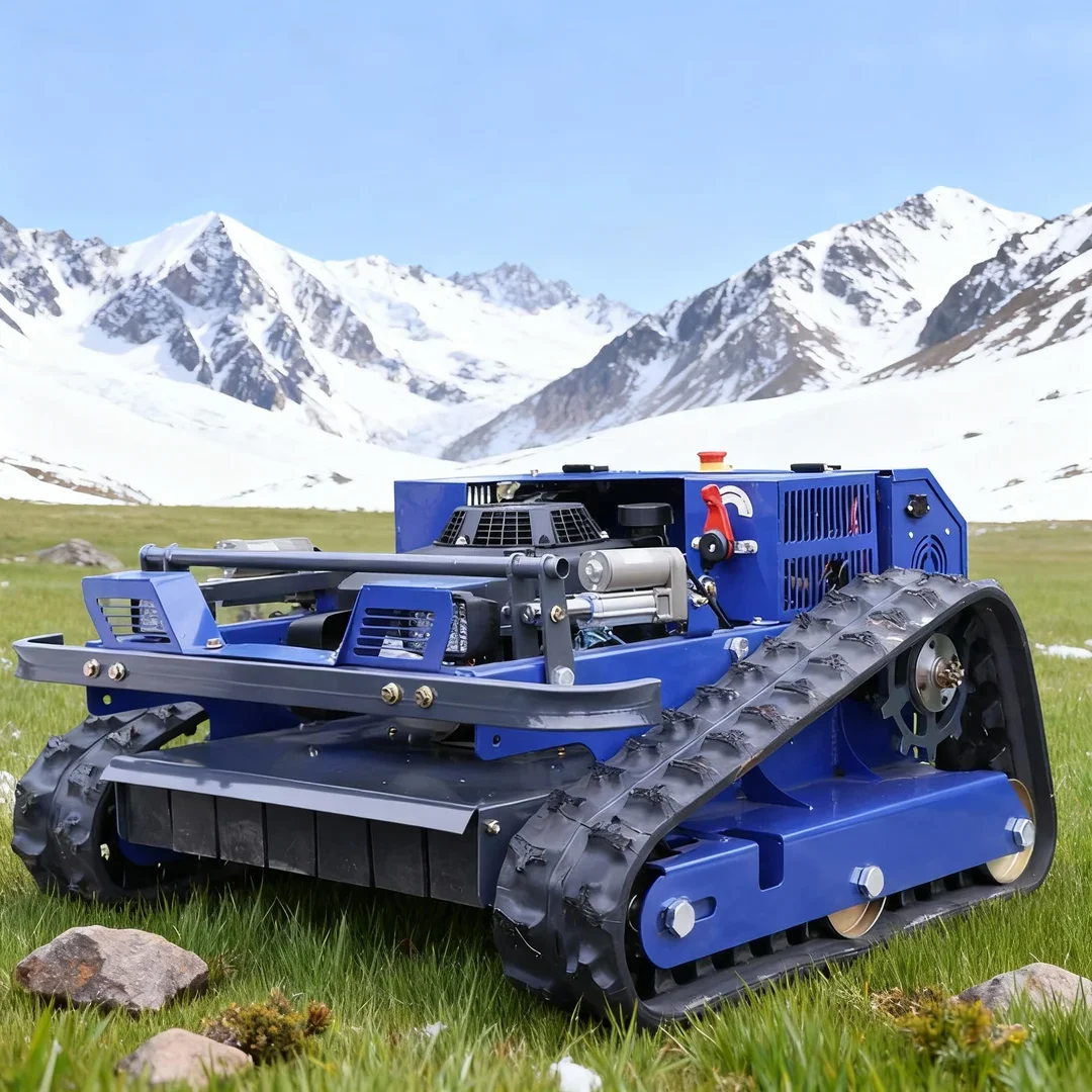 Робот-газонокосилка на радиоуправлении для рекультивации склонов садов и берегов рек
Робот-газонокосилка на радиоуправлении для рекультивации склонов садов и берегов рек