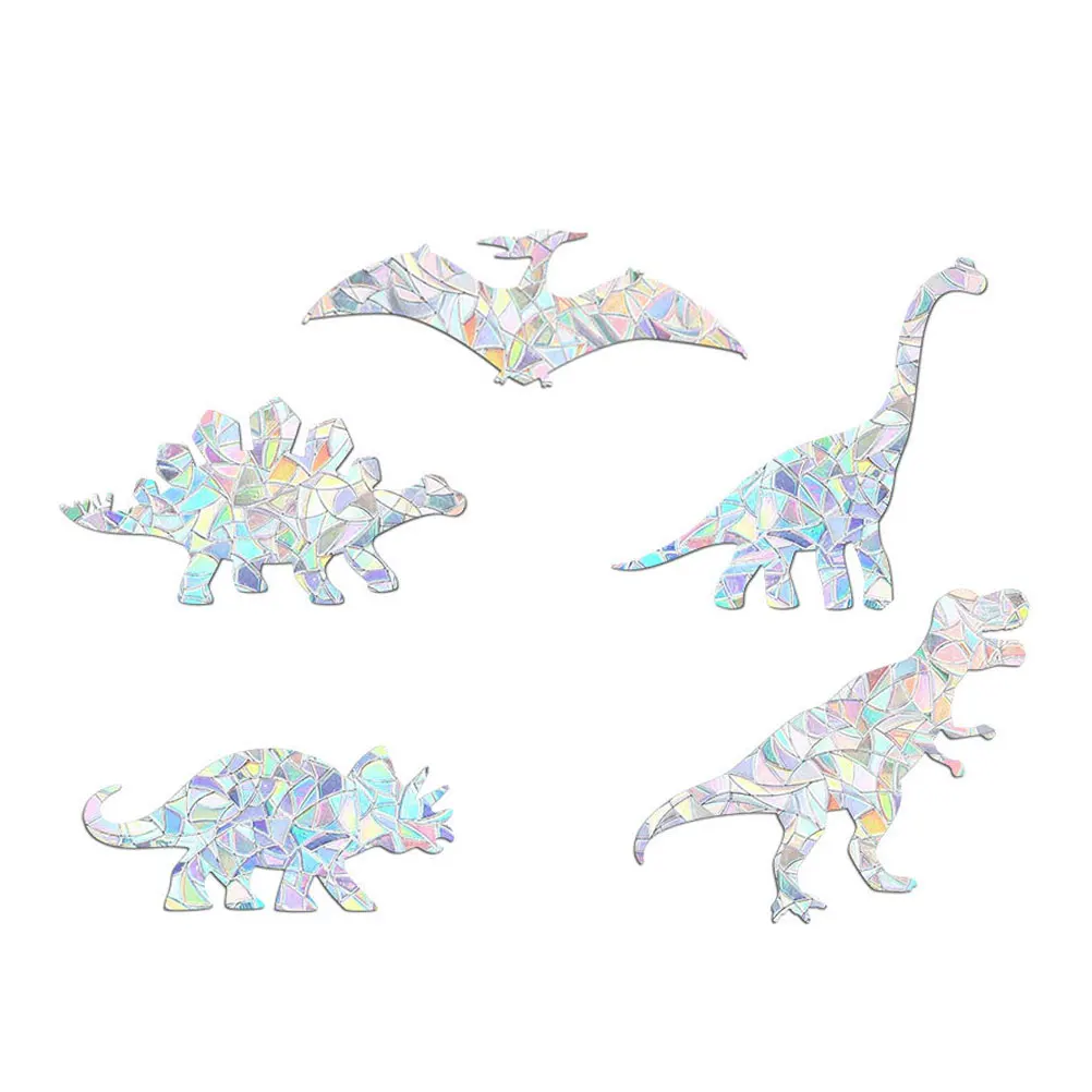 5Pcs Dinosaur Static Window Sticker Decal Scene Decor Indoor PVC Refraction Sticker Wall Adornment Dinosaurs Shaped Decal 
5Pcs Dinosaur Static Window Sticker Decal Scene Decor Indoor PVC Refraction Sticker Wall Adornment Dinosaurs Shaped Decal