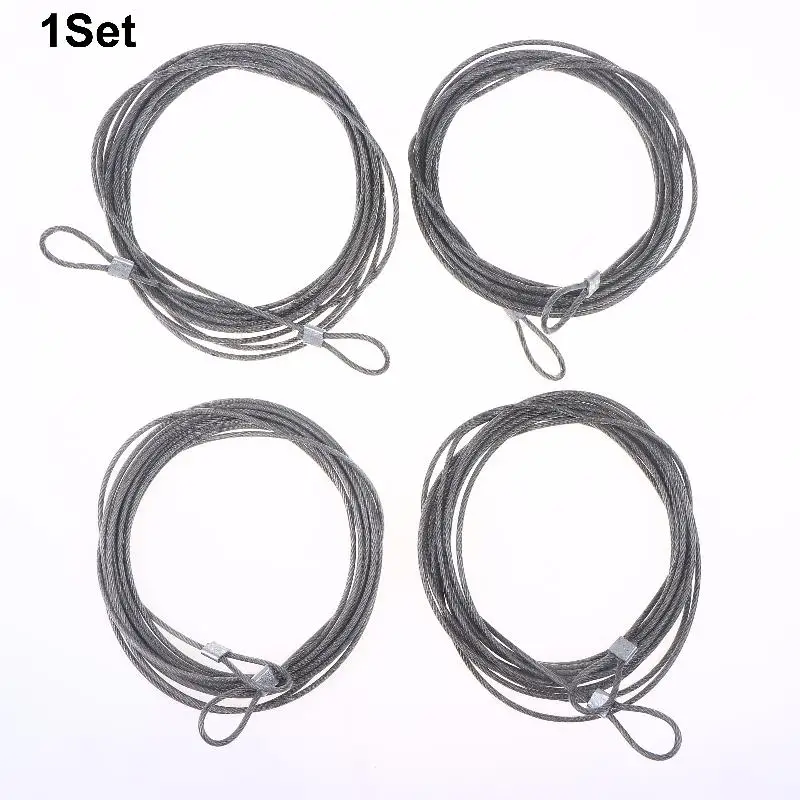 Versatile 4/8 Count 4M 304 Stainless Steel Wire Kit Rustproof 2mm Cable for Fishing, Awning, Shade Sail and Clothesline
Versatile 4/8 Count 4M 304 Stainless Steel Wire Kit Rustproof 2mm Cable for Fishing, Awning, Shade Sail and Clothesline