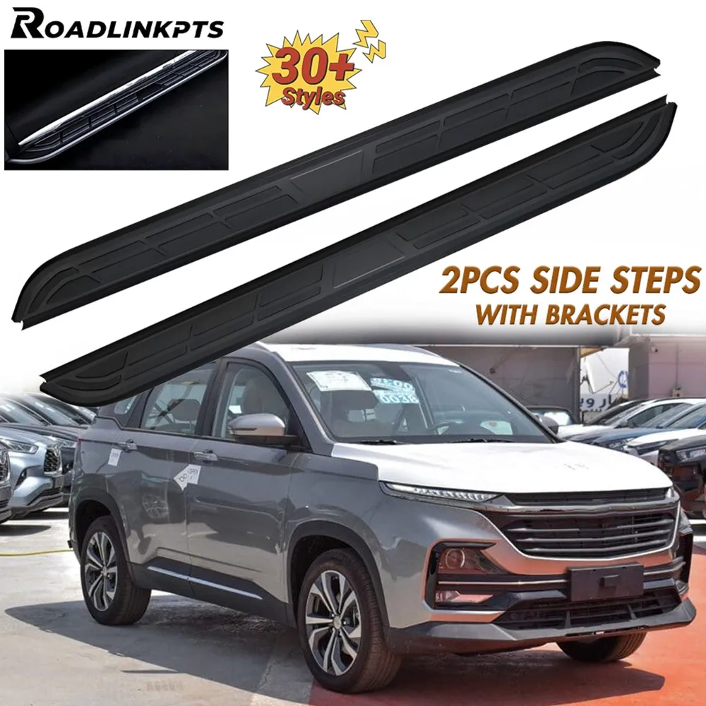 2PCS Aluminum 5.1" Wide Fixed Side Steps Fit for Chevrolet Captiva 2019-2025 Running Boards Nerf Bars Rails Stepping Plate Pedal
2PCS Aluminum 5.1" Wide Fixed Side Steps Fit for Chevrolet Captiva 2019-2025 Running Boards Nerf Bars Rails Stepping Plate Pedal