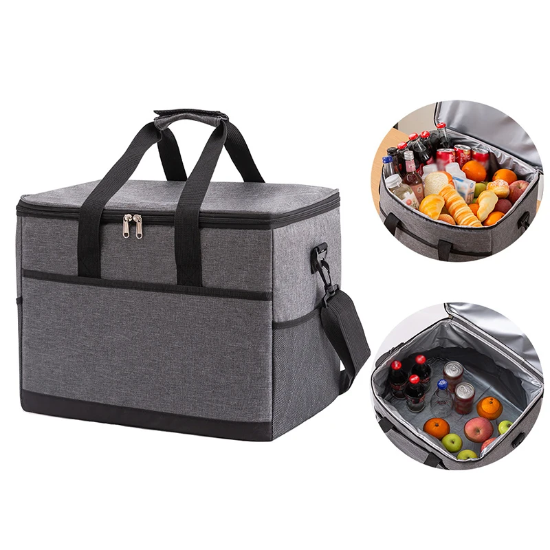18/27/35L Insulated Cooler Bag Large Thermal Camping Picnic Bag with Shoulder Strap Outdoor Travel BBQ Multi-pocket Picnic Bag
18/27/35L Insulated Cooler Bag Large Thermal Camping Picnic Bag with Shoulder Strap Outdoor Travel BBQ Multi-pocket Picnic Bag