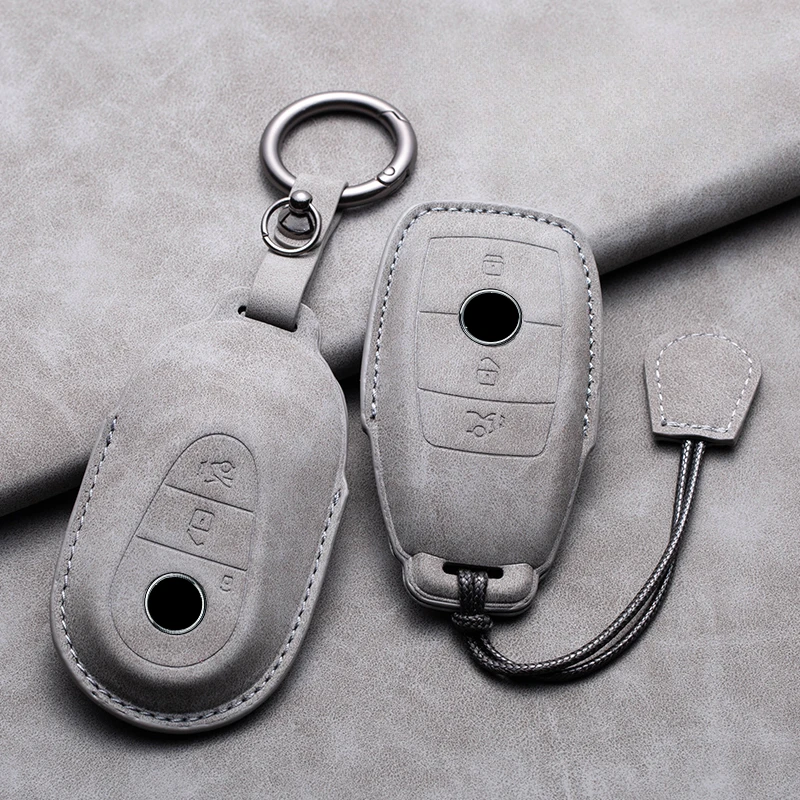 Leather Car Key Case Cover Fob for Mercedes Benz A C E S G Class GLC CLE CLA W177 W205 W213 W222 X167 AMG Keychain Accessories
Leather Car Key Case Cover Fob for Mercedes Benz A C E S G Class GLC CLE CLA W177 W205 W213 W222 X167 AMG Keychain Accessories