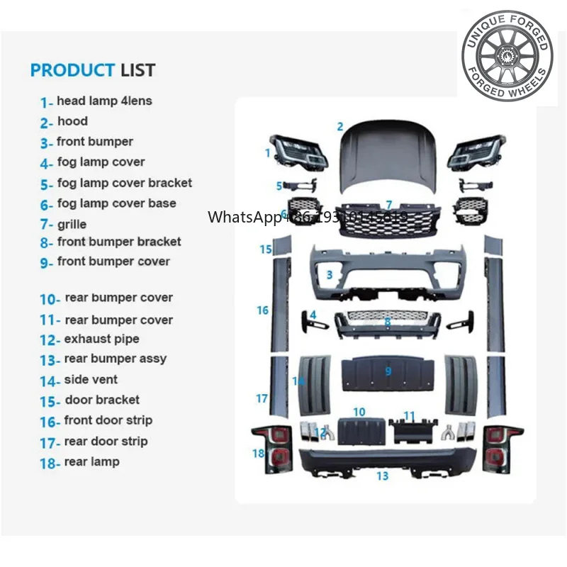 Kit carrosserie pare-chocs Sport L494 à boulonner en plastique PP noir 2013-2016 véhicules
Kit carrosserie pare-chocs Sport L494 à boulonner en plastique PP noir 2013-2016 véhicules