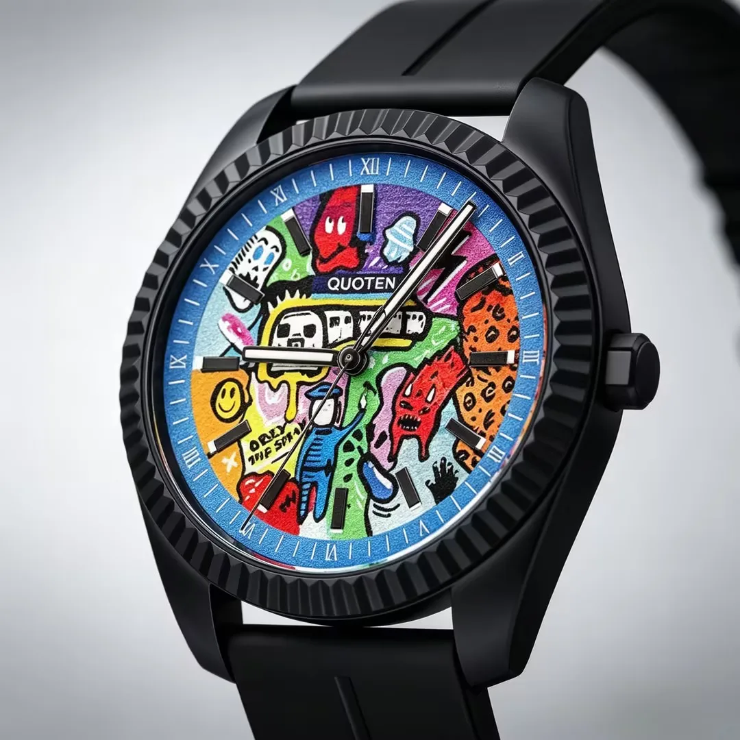 2026 New Round Men's Watch Abstract Art Dial Trendy Retro Niche Watch Luxury Gift Black Quartz Watch Street Style
2026 New Round Men's Watch Abstract Art Dial Trendy Retro Niche Watch Luxury Gift Black Quartz Watch Street Style