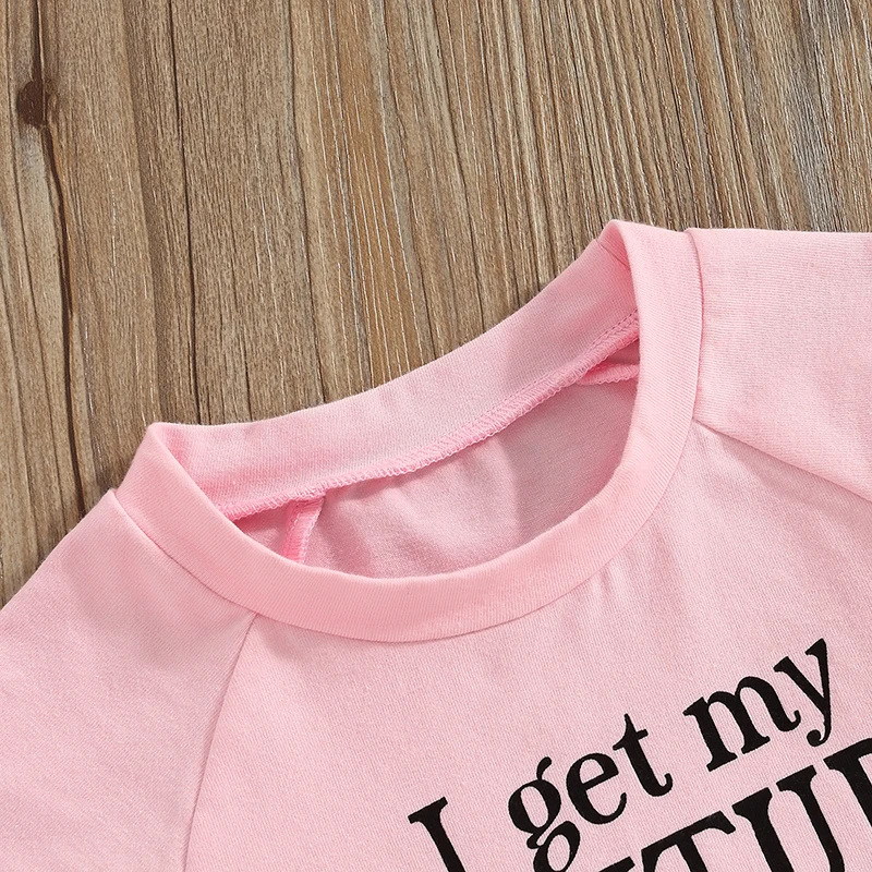 Toddler Baby Girl Summer Clothes Short Sleeve Letter Print Shirt Tops Solid Color Shorts 2Pcs Outfits Sets
Toddler Baby Girl Summer Clothes Short Sleeve Letter Print Shirt Tops Solid Color Shorts 2Pcs Outfits Sets