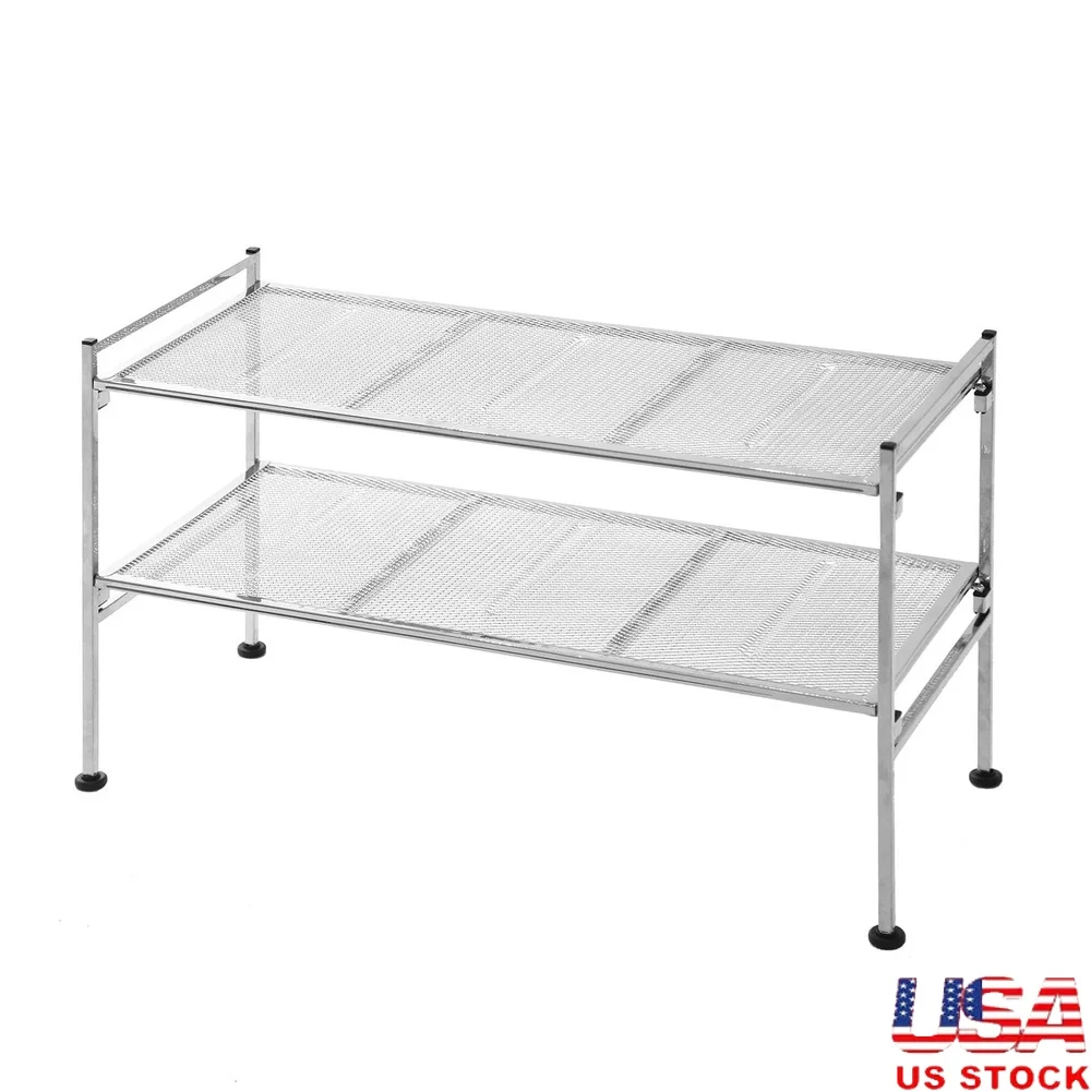 2-Tier Stackable Metal Shoe Storage Rack Organizer Holds 9 Pairs Easy Assembly Durable Indoor Use Multi-Purpose Space Saving
2-Tier Stackable Metal Shoe Storage Rack Organizer Holds 9 Pairs Easy Assembly Durable Indoor Use Multi-Purpose Space Saving
