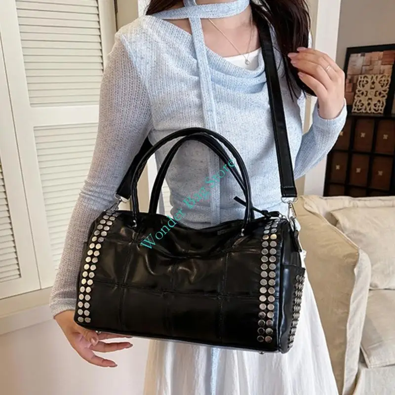 Women's Fashion Leather Shoulder Bags Large Toted Bag Retro Purse Handbags Top Handle Satchel for Casual Work Travels
Women's Fashion Leather Shoulder Bags Large Toted Bag Retro Purse Handbags Top Handle Satchel for Casual Work Travels