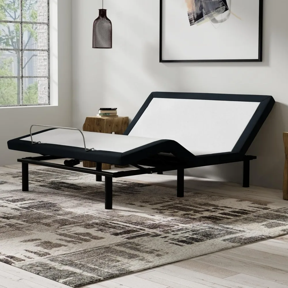 King Adjustable Bed Frame with Massage, USB Charging, Under Beds Lights, Wireless Remote Head and Foot Incline, Bed Frame
King Adjustable Bed Frame with Massage, USB Charging, Under Beds Lights, Wireless Remote Head and Foot Incline, Bed Frame
