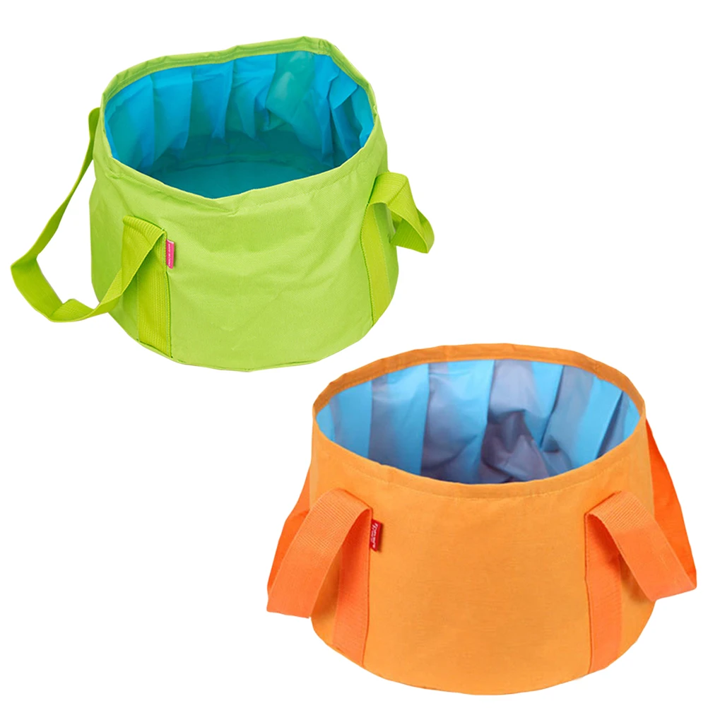 2pcs Portable Folding Water Basin Bucket Compressible Leak Proof Ergonomic Handle For Camping Hiking Fishing Car Washing
2pcs Portable Folding Water Basin Bucket Compressible Leak Proof Ergonomic Handle For Camping Hiking Fishing Car Washing