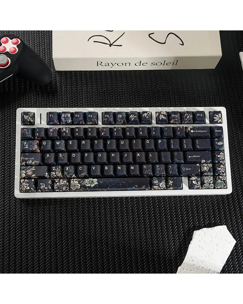 Translucent Double Engraved Dark Incense PBT Original 131 Keycaps Multilingual Korean Russian German French Spanish Phonetic
Translucent Double Engraved Dark Incense PBT Original 131 Keycaps Multilingual Korean Russian German French Spanish Phonetic