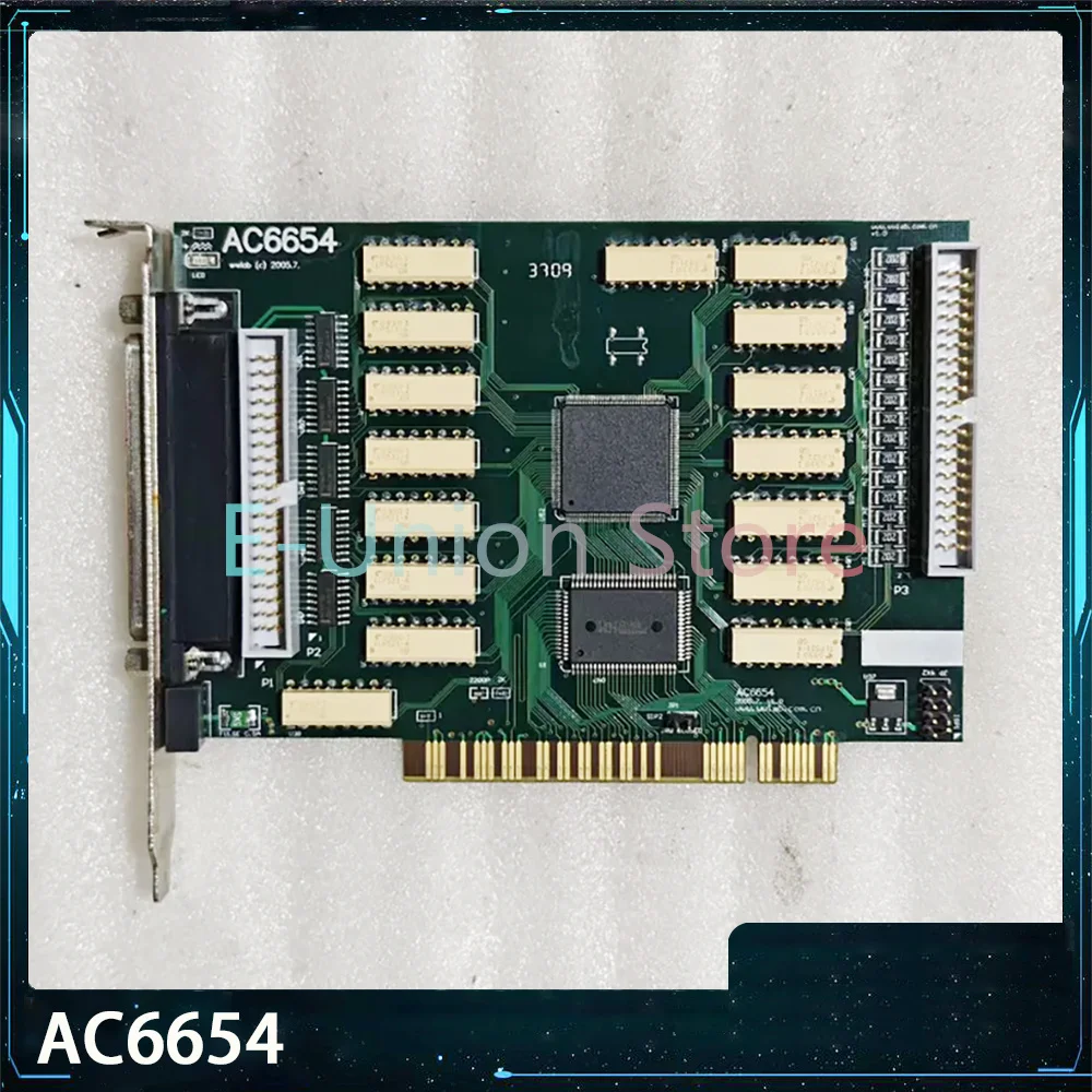 AC6654 PCI Bus IO Board Isolation 32 In And 32 Out Switch Input/Output Card
AC6654 PCI Bus IO Board Isolation 32 In And 32 Out Switch Input/Output Card