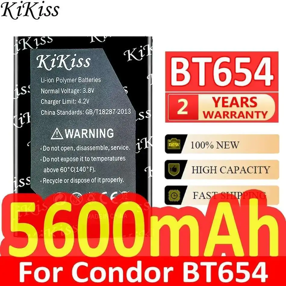 Для Condor BT654 Oukitel C23 Pro C23pro долговечный аккумулятор для мобильного телефона 5600 мАч с быстрой зарядкой
Для Condor BT654 Oukitel C23 Pro C23pro долговечный аккумулятор для мобильного телефона 5600 мАч с быстрой зарядкой