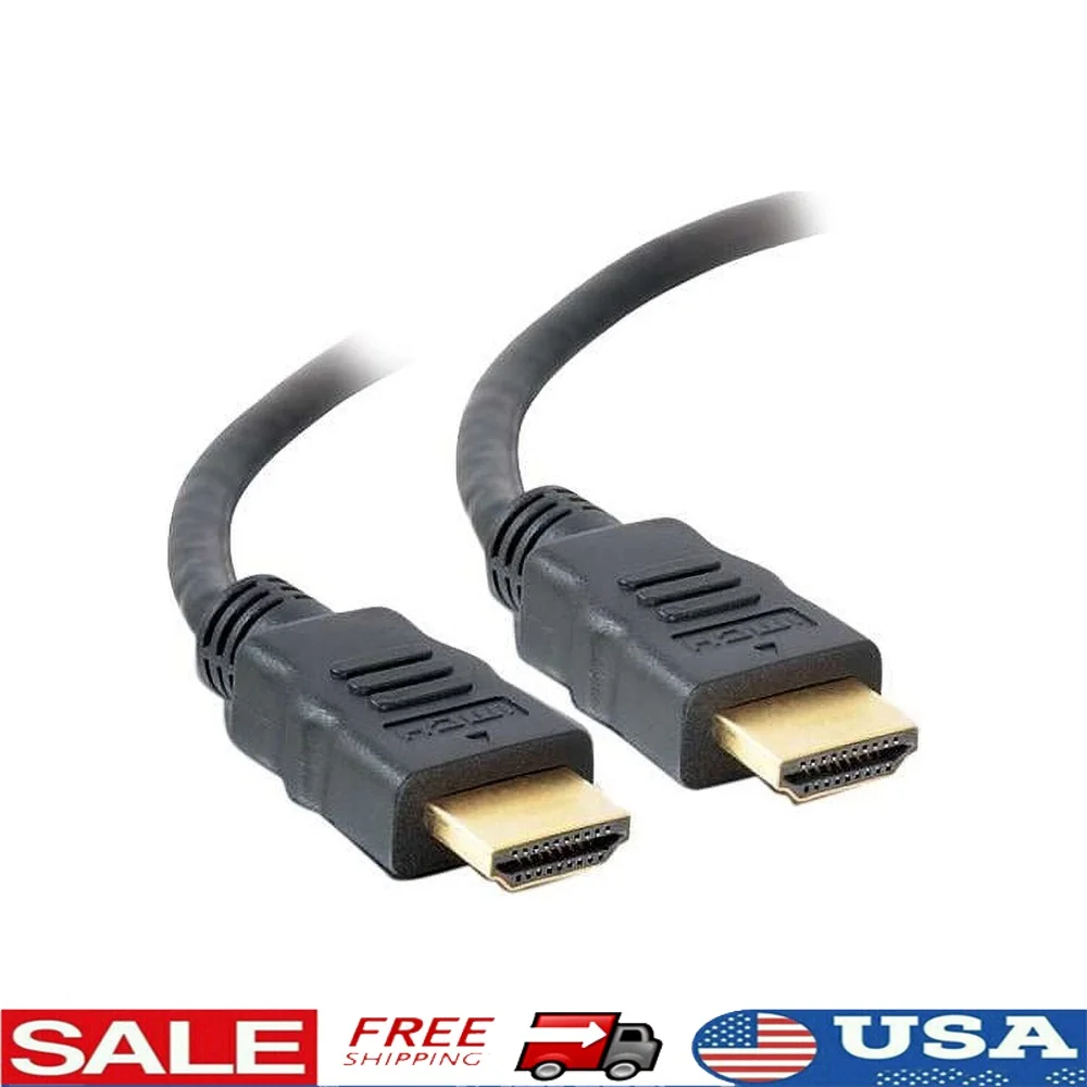 Высокоскоростной кабель 4K UHD HDMI длиной 10 футов с позолоченными разъемами Ethernet, двойная экранировка телевизоров, ноутбуков, хромированных книг
Высокоскоростной кабель 4K UHD HDMI длиной 10 футов с позолоченными разъемами Ethernet, двойная экранировка телевизоров, ноутбуков, хромированных книг