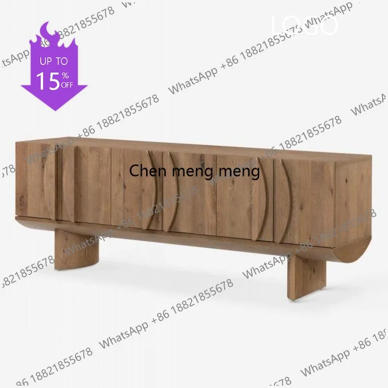 M183 Medieval solid wood TV cabinet, living room against the wall, secret cabinet, wabi sandy wind storage cabinet
M183 Medieval solid wood TV cabinet, living room against the wall, secret cabinet, wabi sandy wind storage cabinet