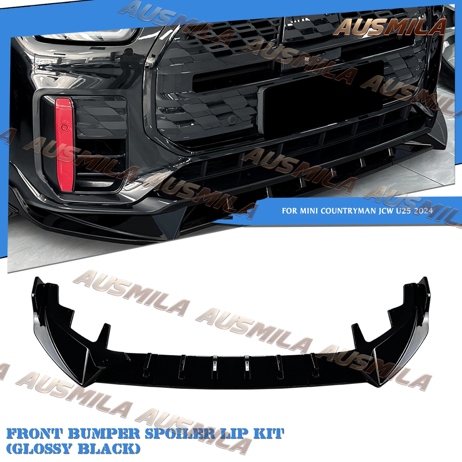 Front Bumper Spoiler Lip Splitter For Mini Countryman JCW U25 2024 Lower Flare Splitter Canard Blade Guard Body Kit Accessories
Front Bumper Spoiler Lip Splitter For Mini Countryman JCW U25 2024 Lower Flare Splitter Canard Blade Guard Body Kit Accessories