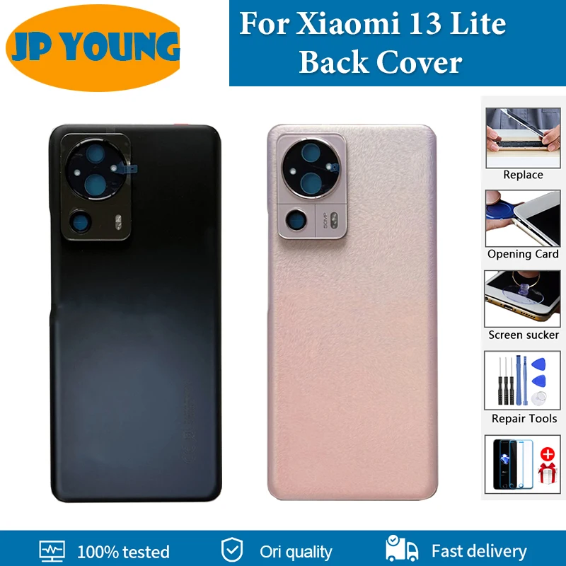 Качественная задняя крышка AAA + для Xiaomi 13 Lite, задняя крышка батарейного отсека, дверца корпуса для Xiaomi Mi 13 Lite 13 Lite 5G, задняя крышка, замена
Качественная задняя крышка AAA + для Xiaomi 13 Lite, задняя крышка батарейного отсека, дверца корпуса для Xiaomi Mi 13 Lite 13 Lite 5G, задняя крышка, замена