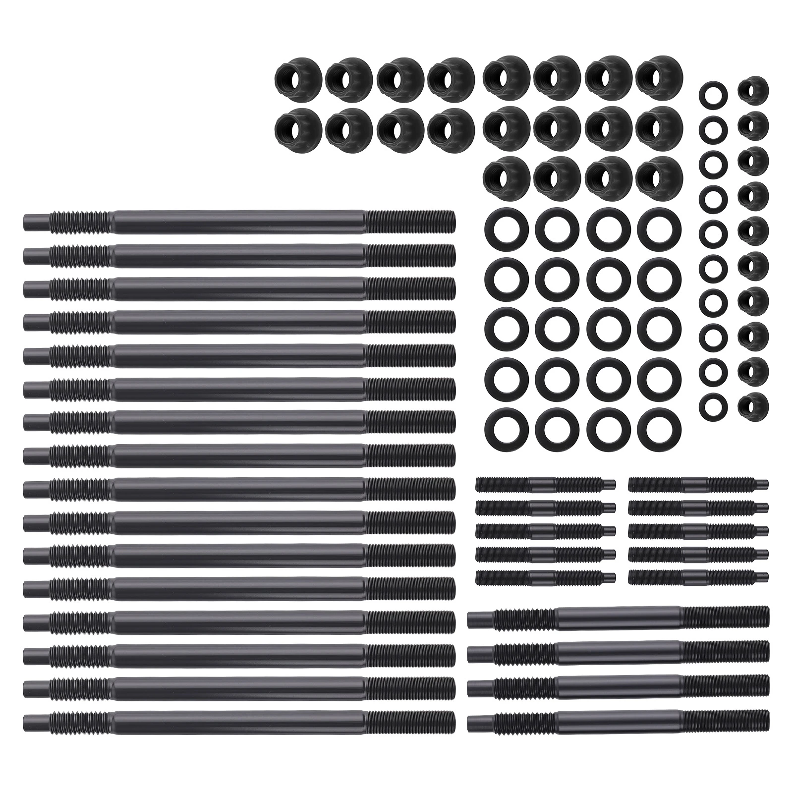 New Black Cylinder Head Stud Set for GM F-Body Firebird 1998-2002 234-4317
New Black Cylinder Head Stud Set for GM F-Body Firebird 1998-2002 234-4317
