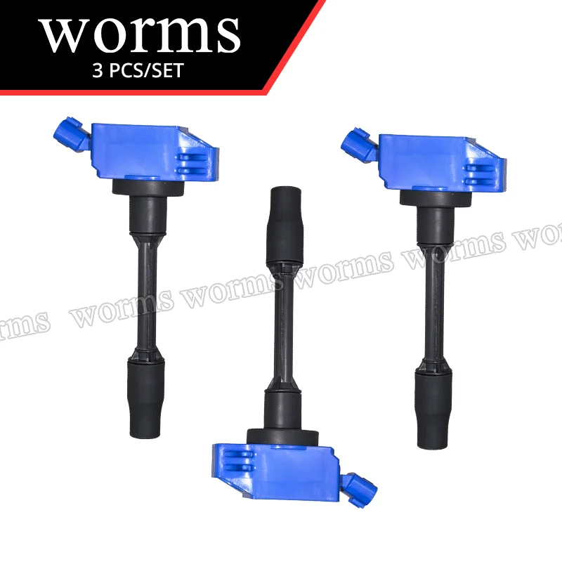 Worms Upgrade Ignition Coil 3PCS Set High Performance For Toyota GR Yaris GXPA16 GR Corolla GZEA14H 1C7 748 A 90919-02277
Worms Upgrade Ignition Coil 3PCS Set High Performance For Toyota GR Yaris GXPA16 GR Corolla GZEA14H 1C7 748 A 90919-02277