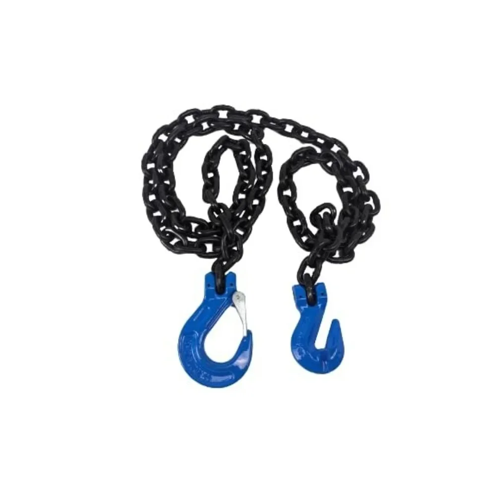 Цепь G100 3/8 дюйма x 10 футов с захватным и страховочным крюками (2 шт.)
Цепь G100 3/8 дюйма x 10 футов с захватным и страховочным крюками (2 шт.)