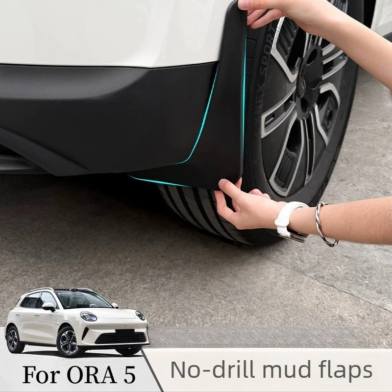 For 2026 GWM ORA 5 Front Rear Wheel Mud Flaps Inner Liner No Drill Thickened Splash Guard Exterior Modification Accessories
For 2026 GWM ORA 5 Front Rear Wheel Mud Flaps Inner Liner No Drill Thickened Splash Guard Exterior Modification Accessories