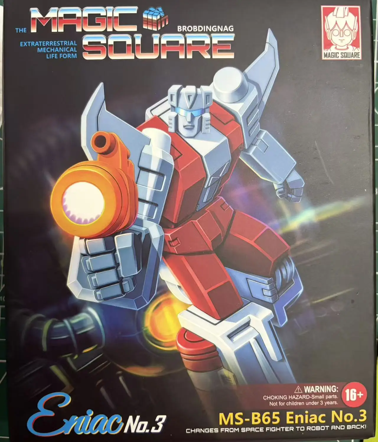 Transformer Toys Deformation Robot Magic Square MS-B65 Eniac No.3 Strafe (G1 Computron Left Arm) Model Figures Gift
Transformer Toys Deformation Robot Magic Square MS-B65 Eniac No.3 Strafe (G1 Computron Left Arm) Model Figures Gift