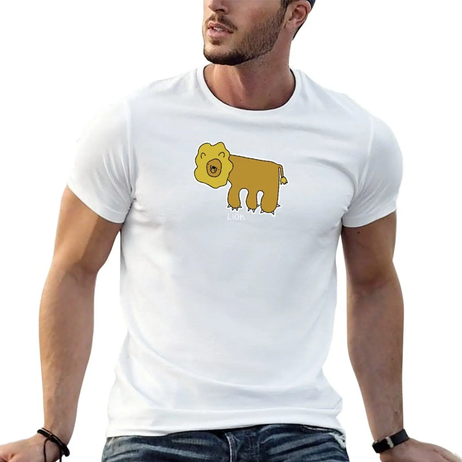 Lion - white text T-Shirt man t shirt heavy cotton printed t shirts for man t shirt man plain T-shirt
Lion - white text T-Shirt man t shirt heavy cotton printed t shirts for man t shirt man plain T-shirt