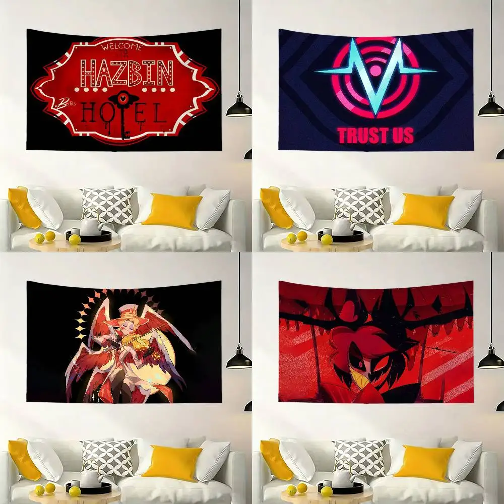 Hazbin H-Hotel Flags Wall Hanging Background Art Banner for Bedroom Home Outdoor Decor
Hazbin H-Hotel Flags Wall Hanging Background Art Banner for Bedroom Home Outdoor Decor