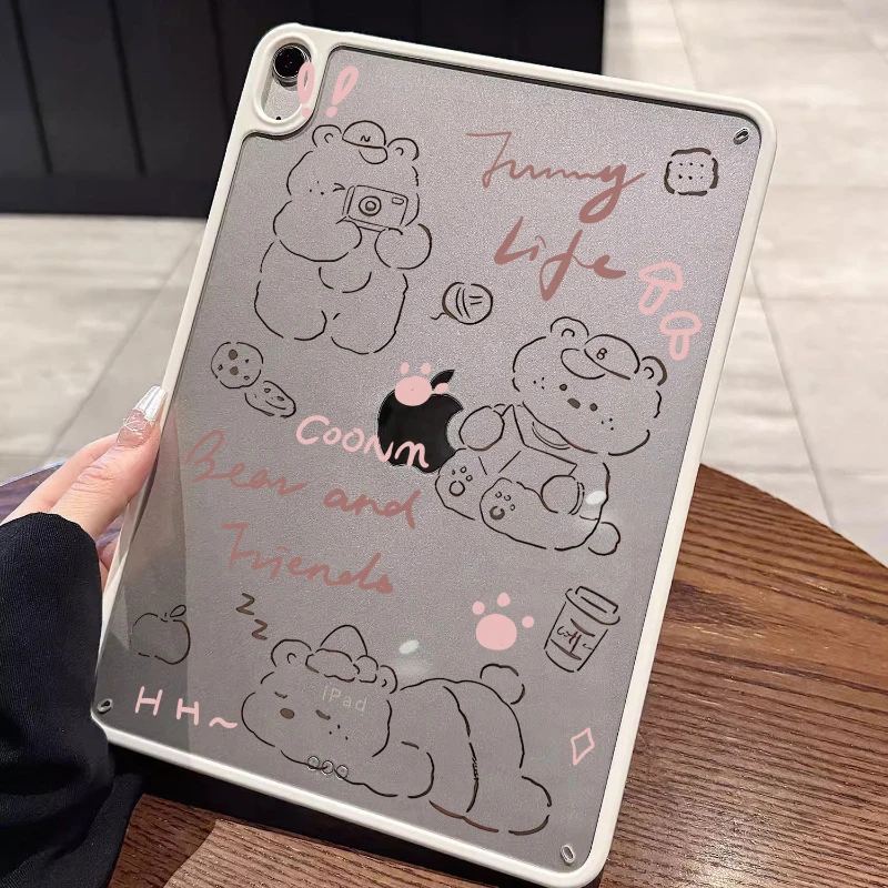 Ins Photo Bear Tablet Case For iPad Pro 11 12.9 13 A16 M2 M4 M3 M5 Shell 8.3 9.7 10.2 5/6/7/8/9/10/11th Mini Air 3 4 5 6 7 Cover
Ins Photo Bear Tablet Case For iPad Pro 11 12.9 13 A16 M2 M4 M3 M5 Shell 8.3 9.7 10.2 5/6/7/8/9/10/11th Mini Air 3 4 5 6 7 Cover
