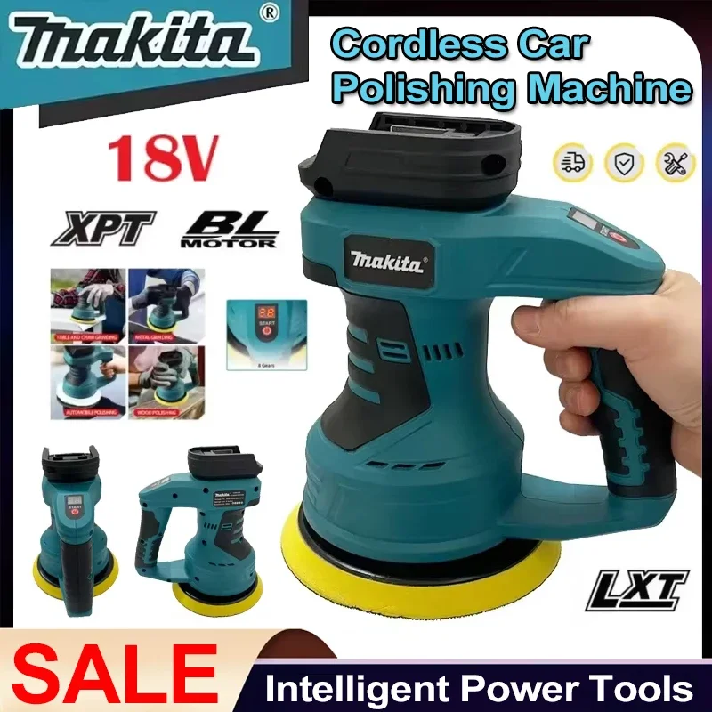 Makita 8 Gears Cordless Polisher Rechargeable Car Buffer Polisher Machine Electric Rotary Tool For 18V Battery
Makita 8 Gears Cordless Polisher Rechargeable Car Buffer Polisher Machine Electric Rotary Tool For 18V Battery