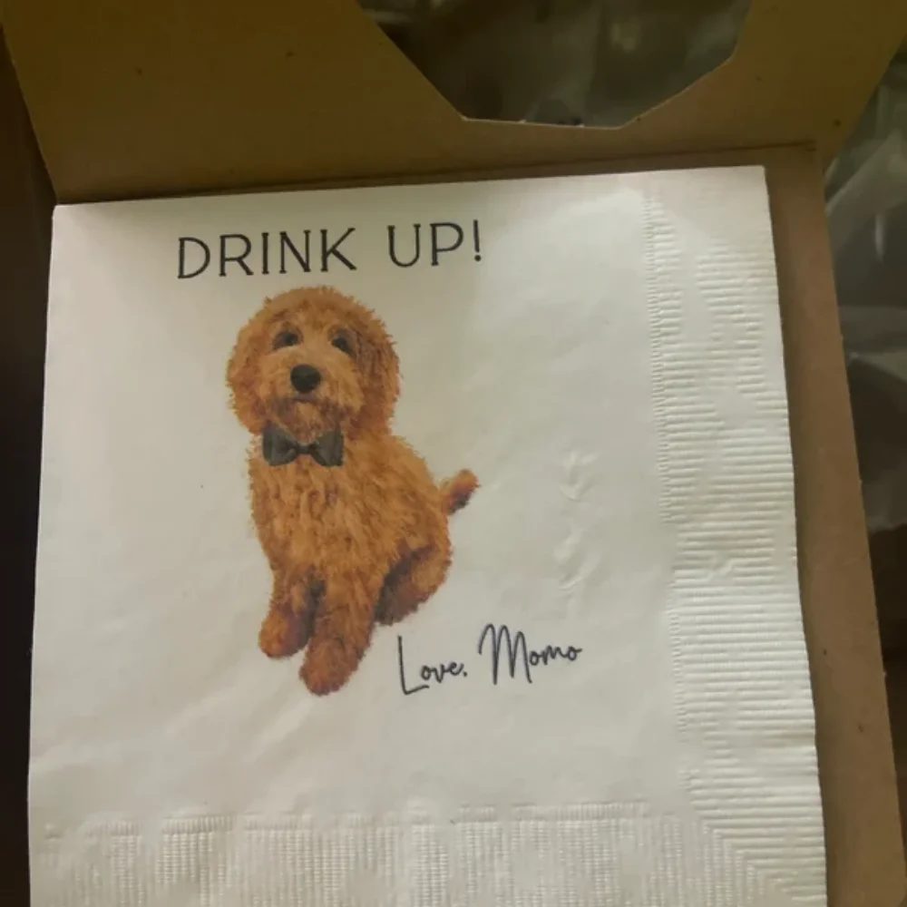 50Pcs Personalized Pet Wedding Cocktail Napkins, Full Color Custom Wedding Napkins, Dog or Cat Cocktail Napkins, Watercolor Pet
50Pcs Personalized Pet Wedding Cocktail Napkins, Full Color Custom Wedding Napkins, Dog or Cat Cocktail Napkins, Watercolor Pet